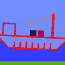 screenshot of the scene