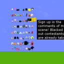 screenshot of the scene