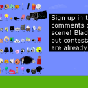 screenshot of the scene