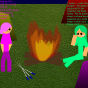 screenshot of the scene