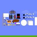 screenshot of the scene