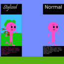 screenshot of the scene