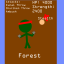 screenshot of the scene