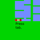 screenshot of the scene