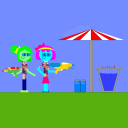 screenshot of the scene