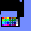 screenshot of the scene