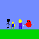 screenshot of the scene