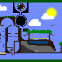 screenshot of the scene