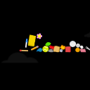 screenshot of the scene