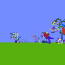 screenshot of the scene