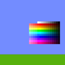 screenshot of the scene