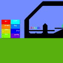 screenshot of the scene