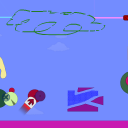 screenshot of the scene