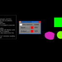 screenshot of the scene