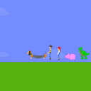 screenshot of the scene