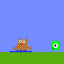 screenshot of the scene