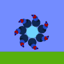 screenshot of the scene