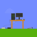 screenshot of the scene