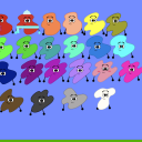 screenshot of the scene