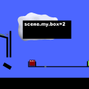 screenshot of the scene