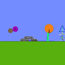 screenshot of the scene