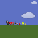 screenshot of the scene