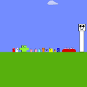 screenshot of the scene