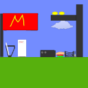 screenshot of the scene