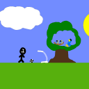 screenshot of the scene