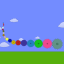 screenshot of the scene