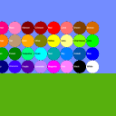 screenshot of the scene