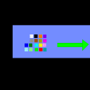 screenshot of the scene