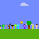 screenshot of the scene