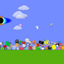 screenshot of the scene