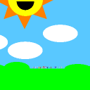 screenshot of the scene