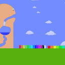 screenshot of the scene