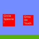 screenshot of the scene