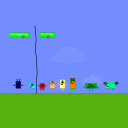 screenshot of the scene