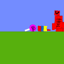 screenshot of the scene