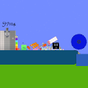 screenshot of the scene