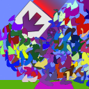 screenshot of the scene