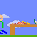 screenshot of the scene