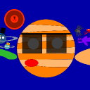 screenshot of the scene