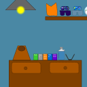 screenshot of the scene