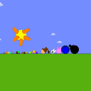 screenshot of the scene