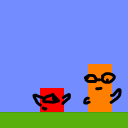 screenshot of the scene