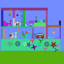 screenshot of the scene
