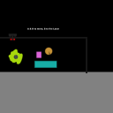 screenshot of the scene