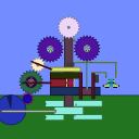 screenshot of the scene