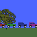 screenshot of the scene